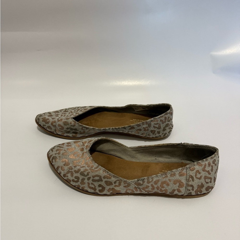 Leopard Print Women's Tom’s Flats